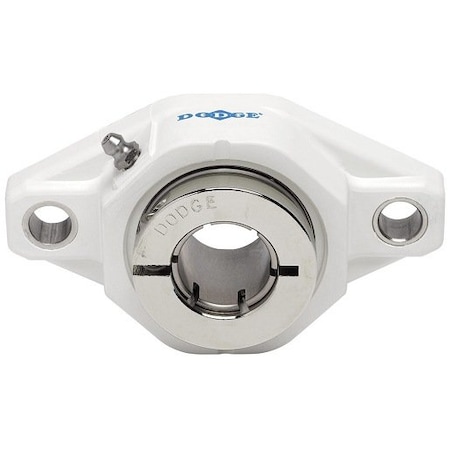 Dodge Industrial Flange Block Bearing; 2 Bolt Flange Block; 40MM Bore